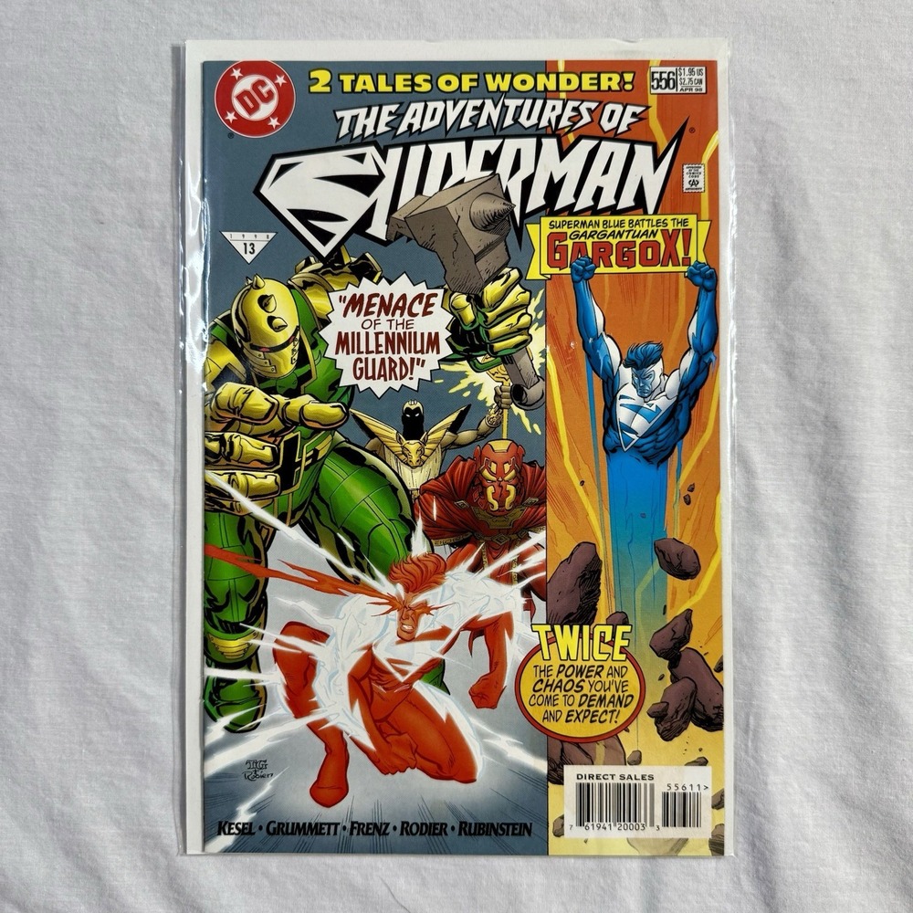 Superman‎ #556 Two Tales Of Wonder 1998 DC Comics Bagged And Boarded